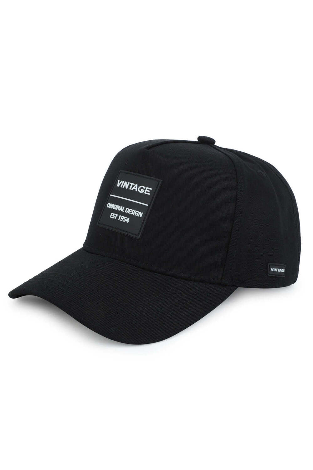 Vintage Havana Vintage Havana Trucker Hat for Men & Women  – Black Adjustable Cap – Vintage Logo Patch