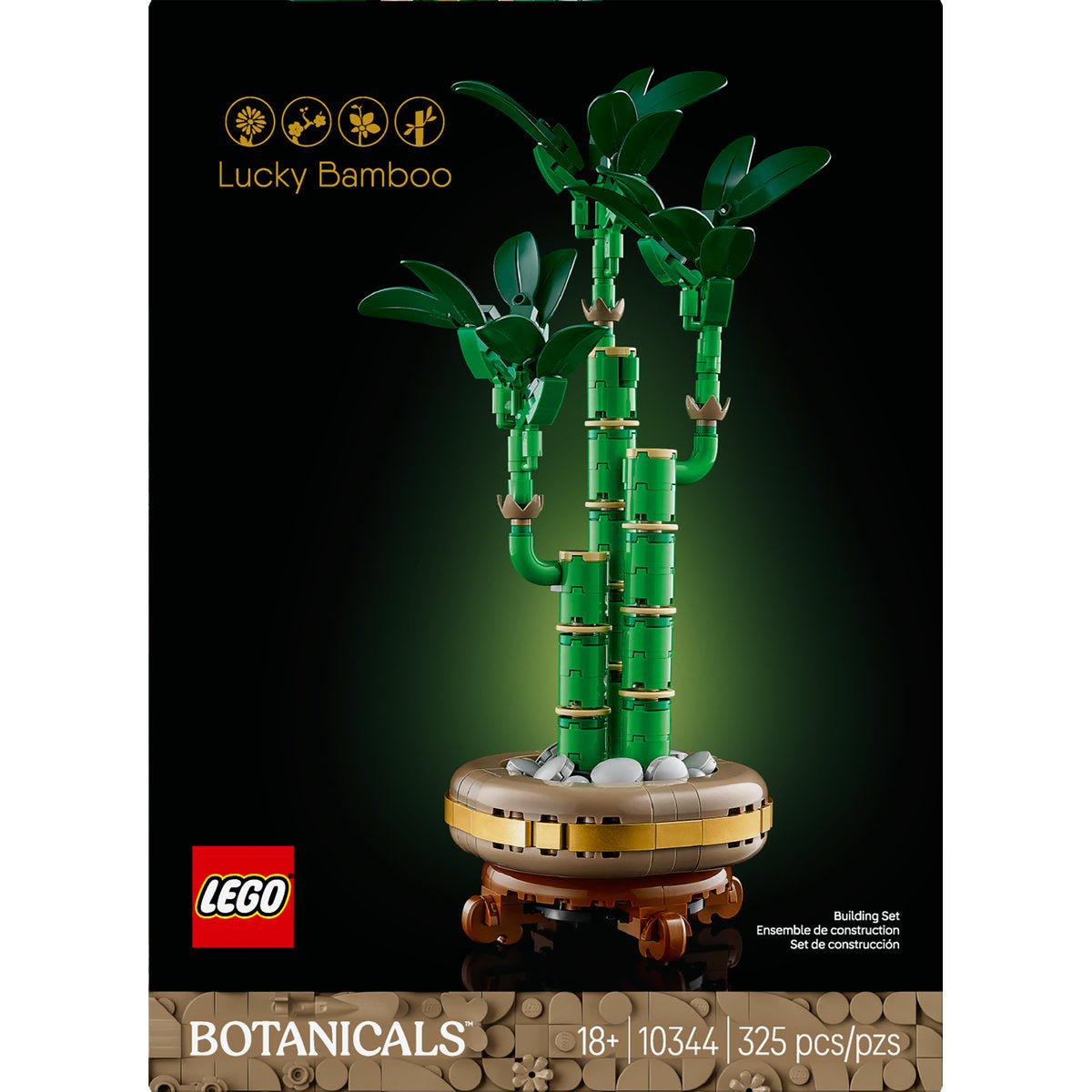 LEGO® Botanicals Lucky Bamboo Plant Decor 10344