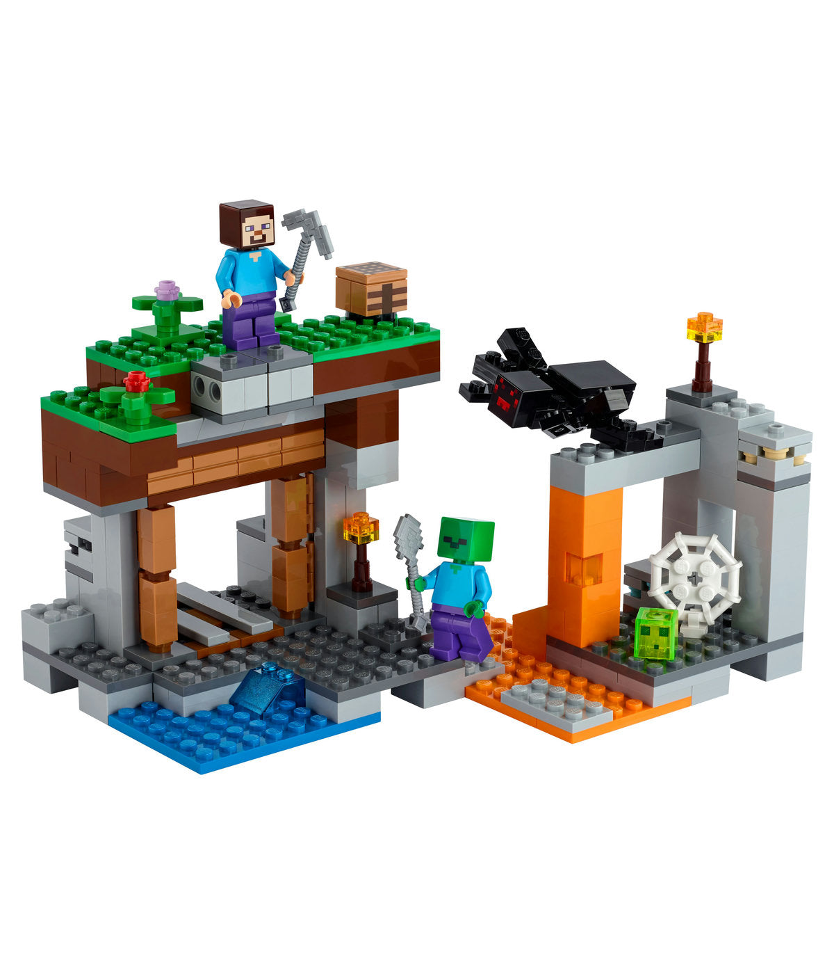 LEGO Minecraft The "Abandoned" Mine 21166 Building Kit (248 Pieces)