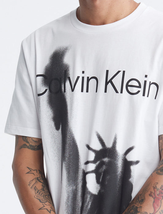 Short Sleeves Statue Of Liberty Tee