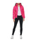 Quilted Puffer Jacket Hot Pink