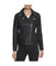 Faux Leather Asymmetrical Moto Jacket Black