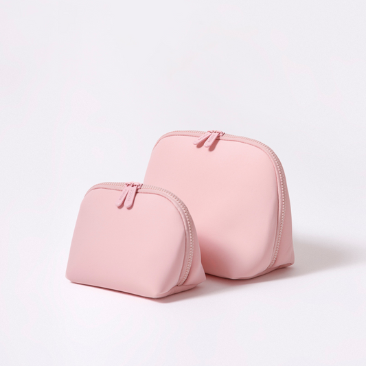 MAKEUP POUCH SET PRETTY in PINK