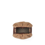 Oryany - Selena Eco Fur Bucket Medium Crossbody Handbags
