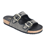Melina - Black Sandals