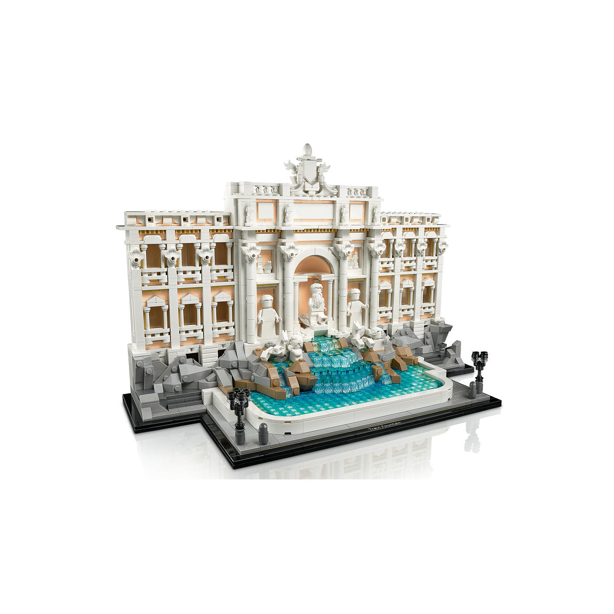 LEGO® Architecture Trevi Fountain Model, Italian Landmark Rome Memorabilia 21062