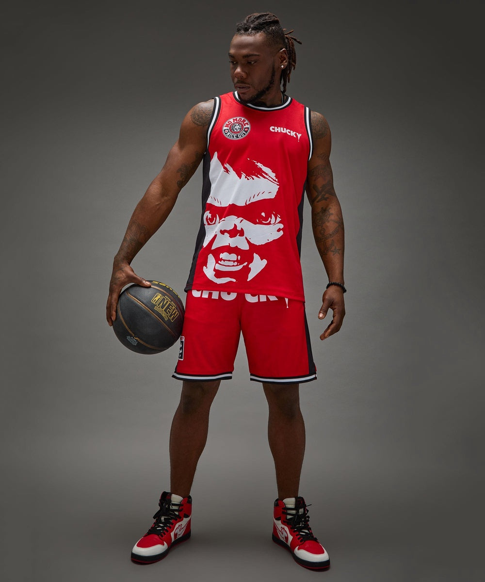 Chucky Basketball Short - Red