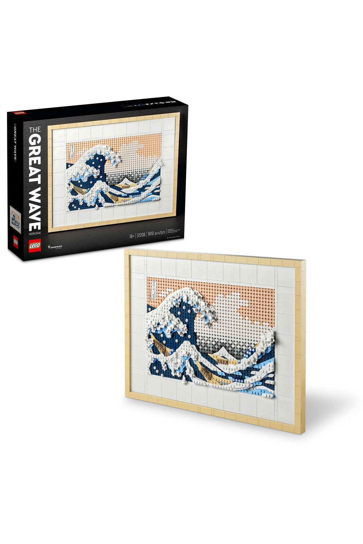 LEGO® Art Hokusai – The Great Wave 31208 Building Kit 1,810 Pieces