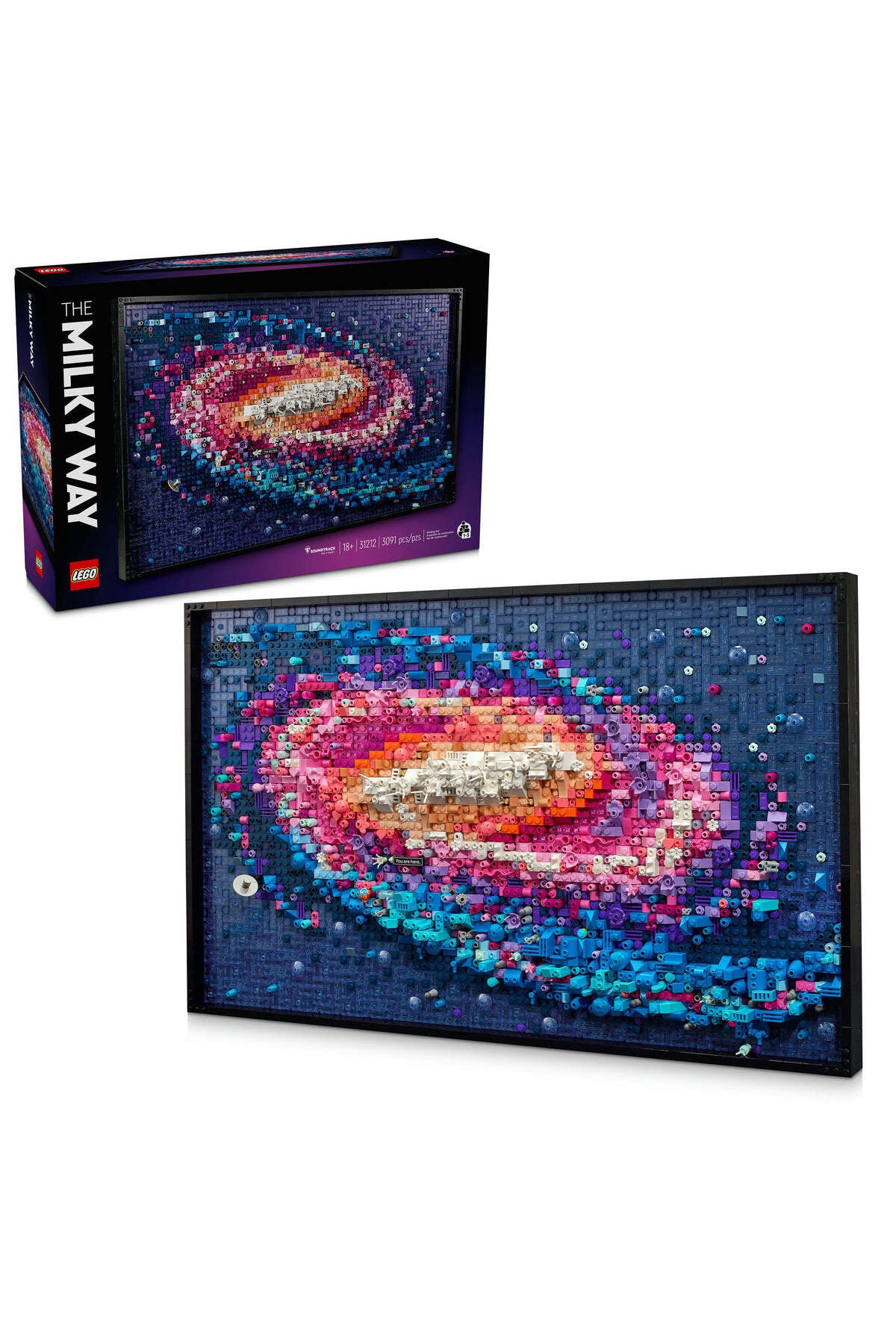 LEGO® Art the Milky Way Galaxy Wall Art Set 31212