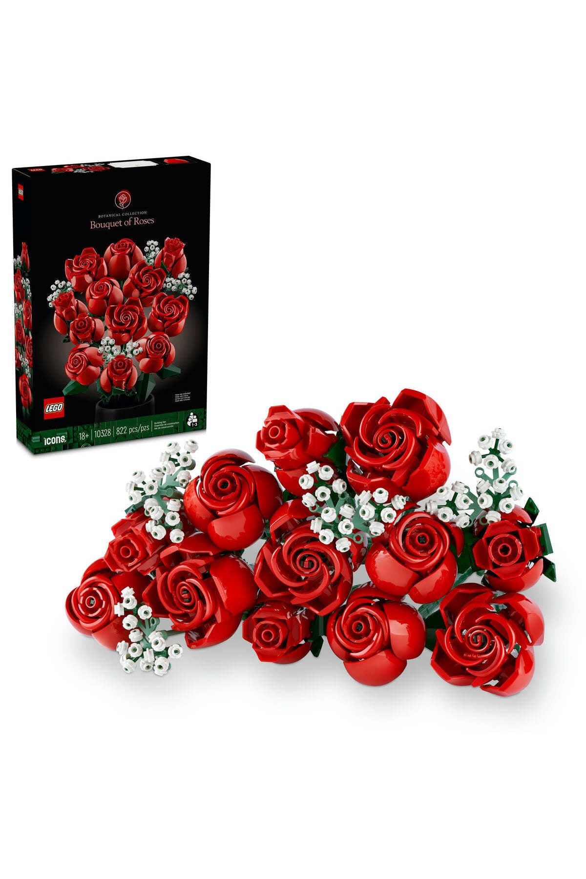 LEGO® Icons Bouquet of Roses Building Set 10328