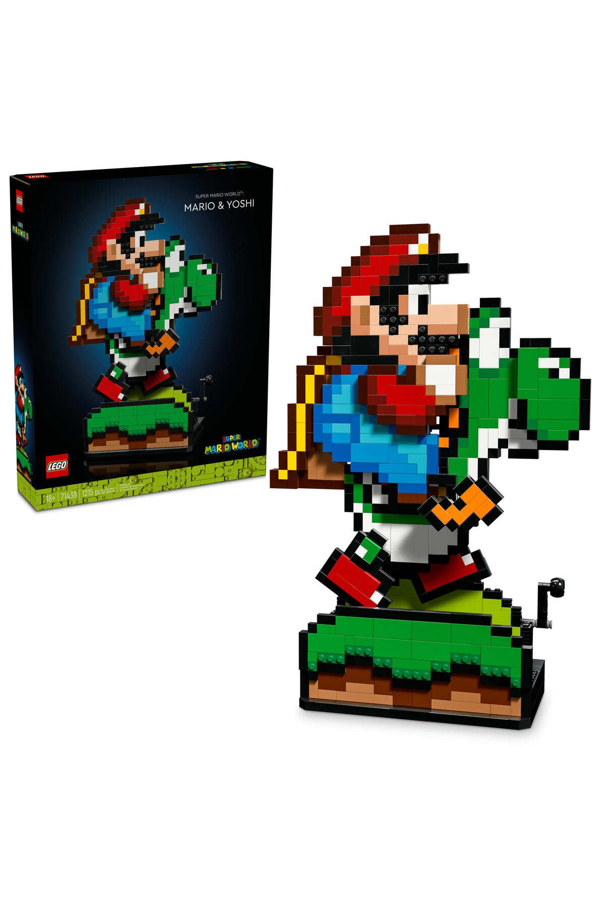 LEGO® Super Mario™ Super Mario World™: Mario & Yoshi 71438