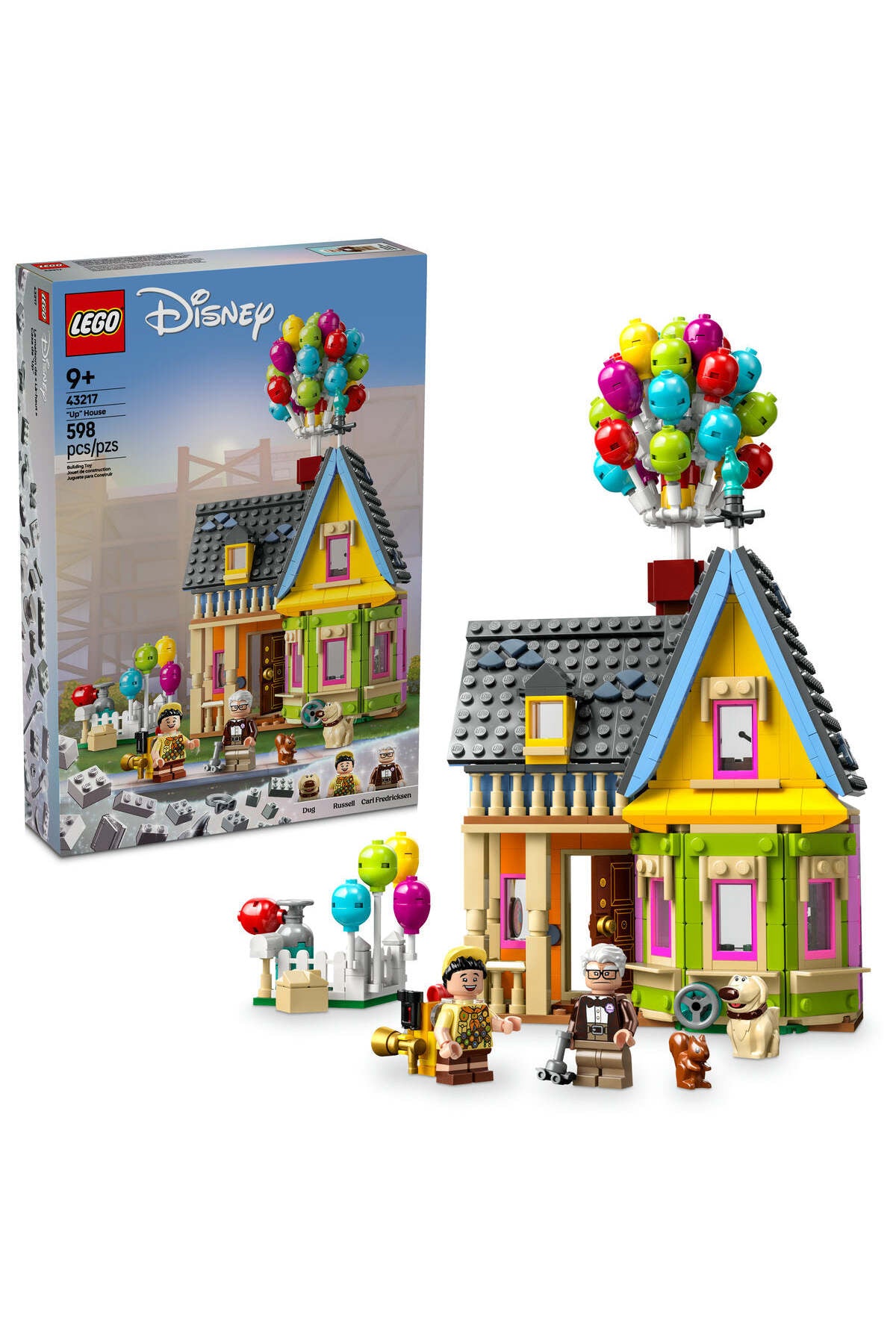 LEGO® | Disney and Pixar ’Up’ House 43217 Building Toy Set 598 Pieces