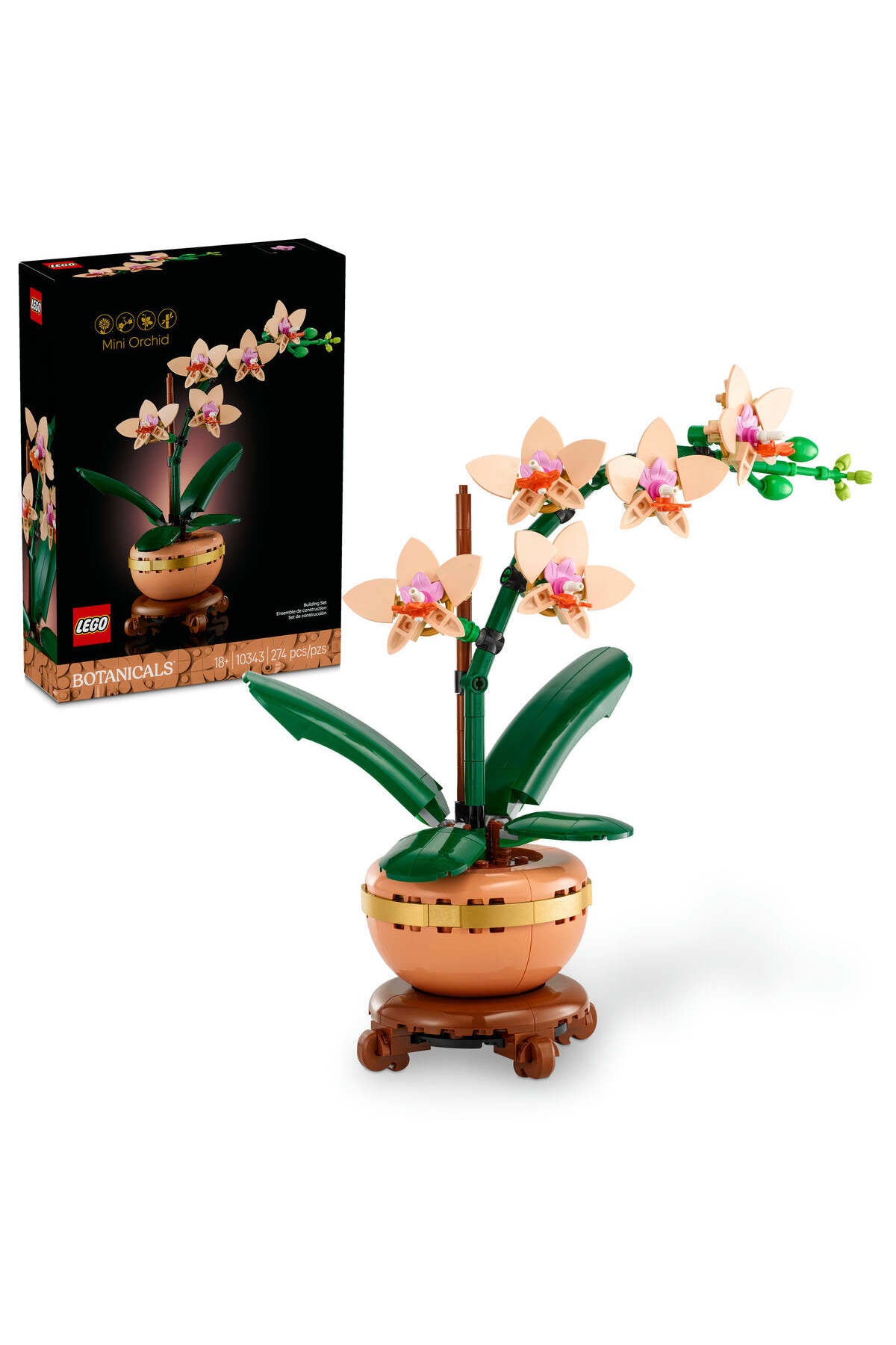 LEGO® Botanicals Mini Orchid Plant Gift 10343