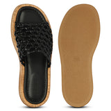 Cloud - Black Sandals