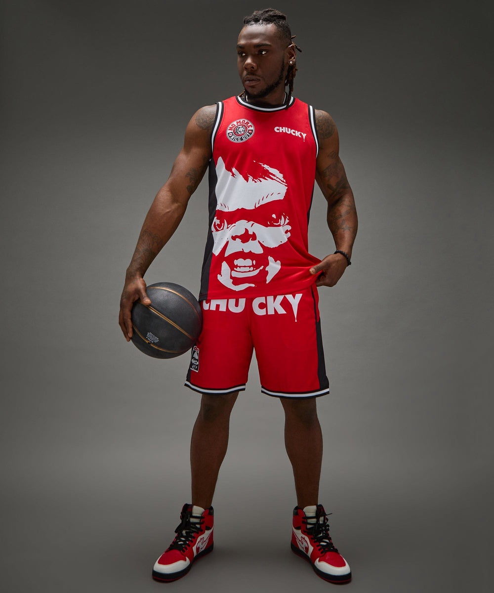Chucky Basketball Short - Red