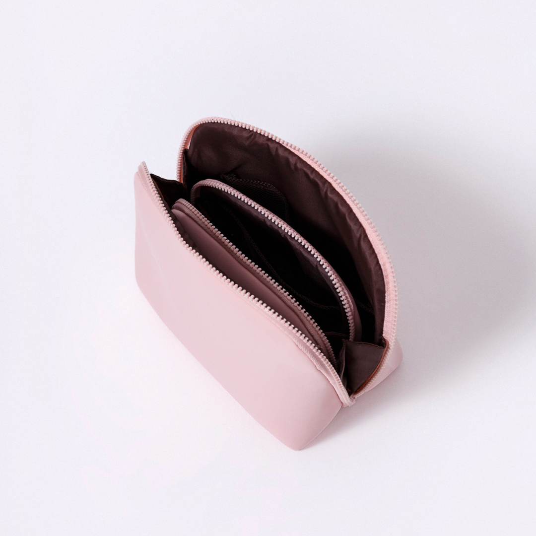 MAKEUP POUCH SET PRETTY in PINK