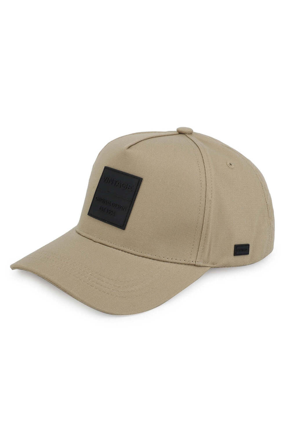 Vintage Havana Vintage Havana Trucker Hat for Men & Women  – Khaki Adjustable Cap – Vintage Logo Patch