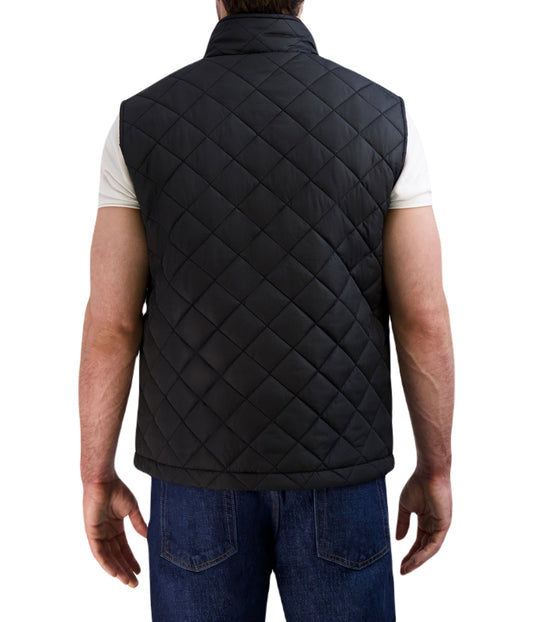 Quilted Vest Black