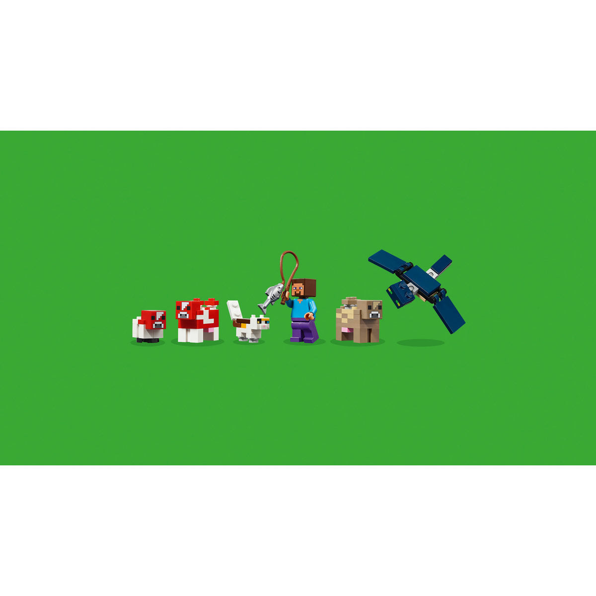 LEGO® Minecraft® the Mooshroom House Island Gamer Kit Toy for Kids 21270