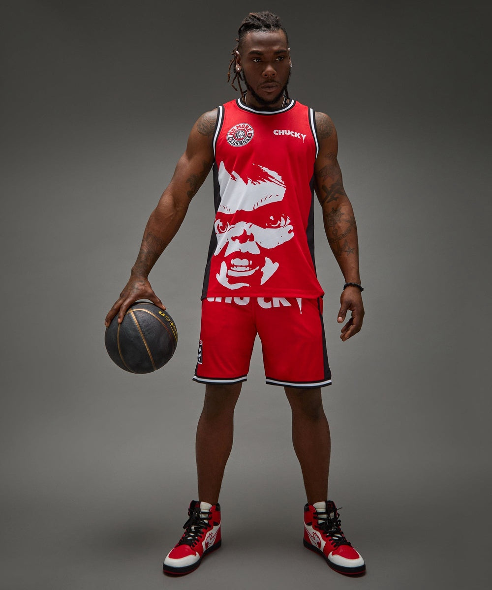 Chucky Basketball Short - Red