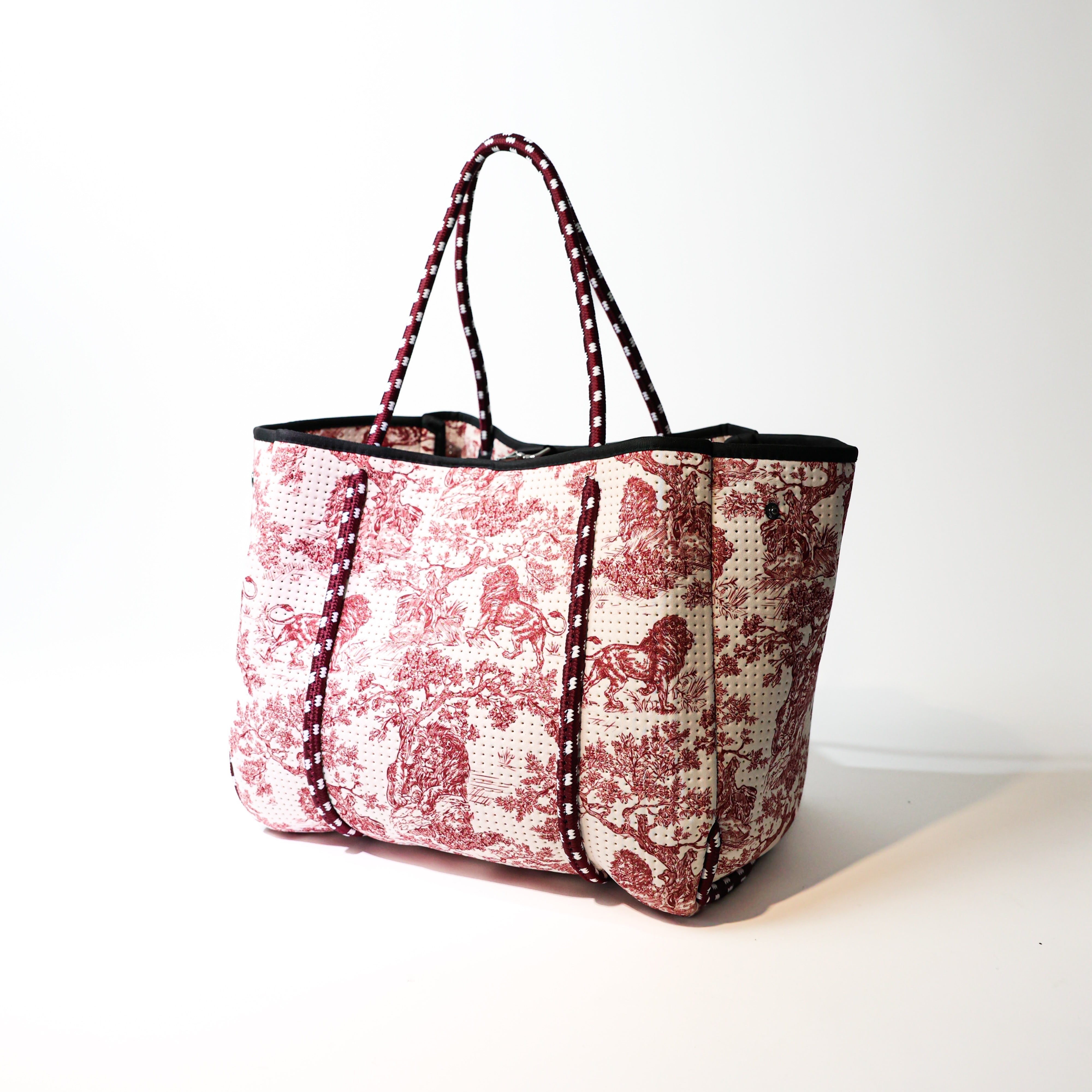 EVERYDAY TOTE LION TOILE