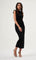 Mzl Sleeveless Gathered Dress Black Apparel