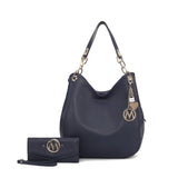 Ashley Hobo Bag and Wallet Set