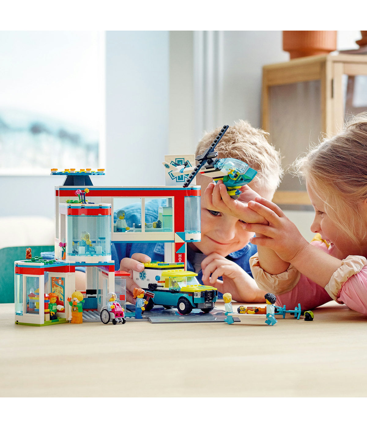 LEGO City Hospital 60330 Building Kit (816 Pieces)