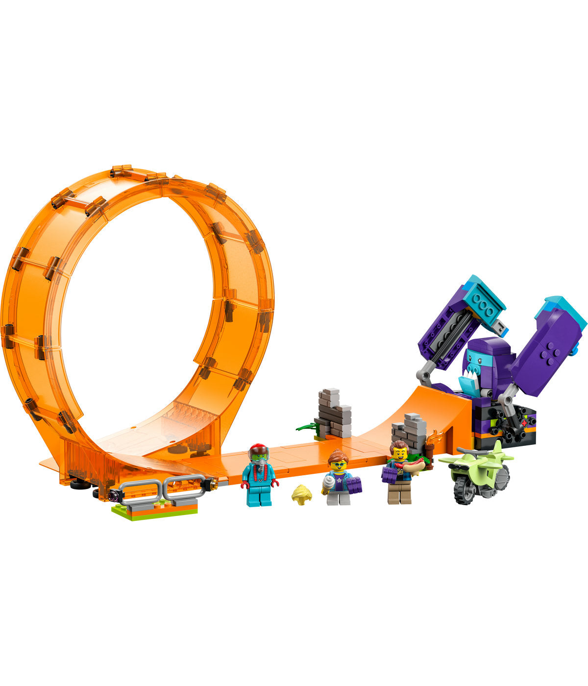 LEGO City Smashing Chimpanzee Stunt Loop 60338 Building Kit (226 Pieces)