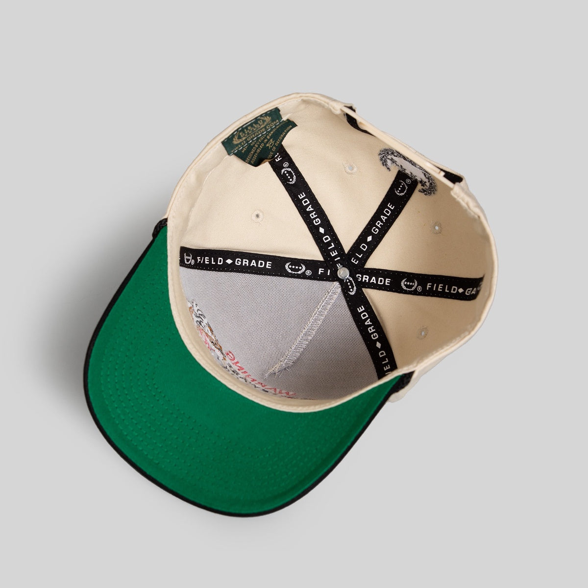 BEWARE of ROTTY SAND BLACK TWILL TRUCKER HAT