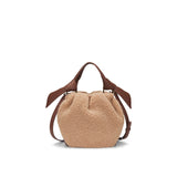 Oryany - Selena Eco Fur Bucket Medium Crossbody Handbags