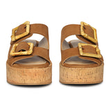 Corkie - Cognac Sandals