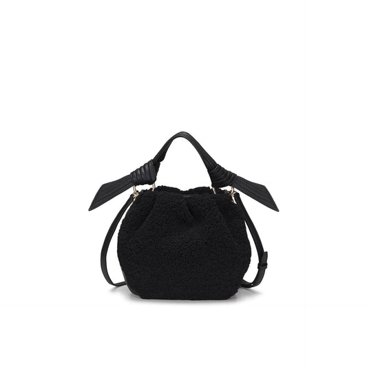 Oryany - Selena Eco Fur Bucket Medium Crossbody Handbags