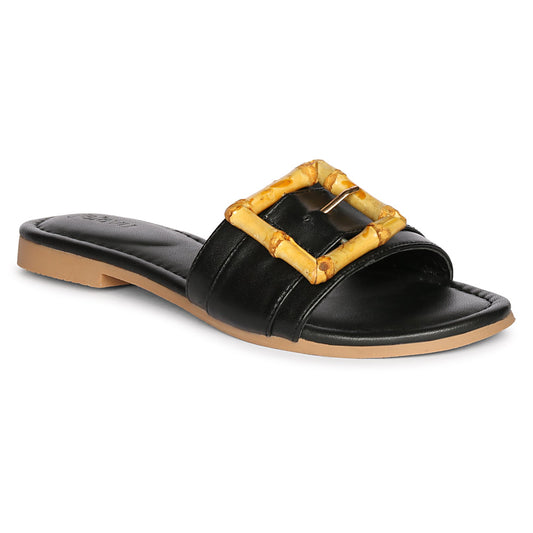 Amsterdam  - Black Sandals
