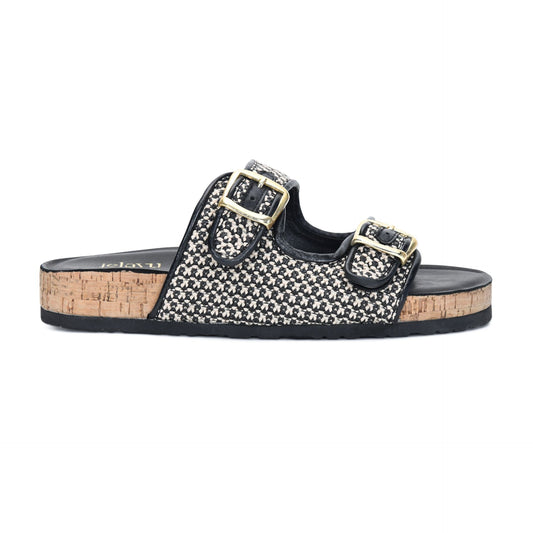 Melina - Black Sandals