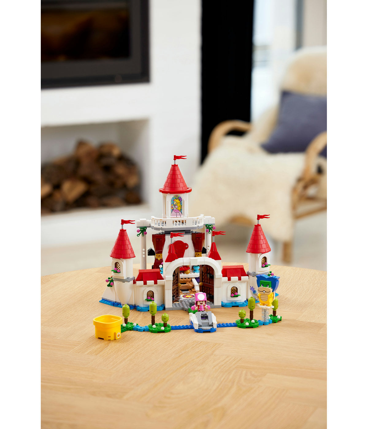 LEGO Super Mario Peach's Castle Expansion Set 71408 Building Kit (1,216 Pieces)