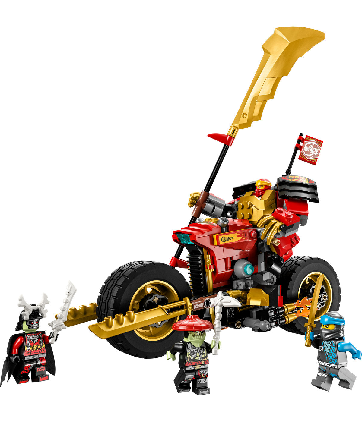 LEGO NINJAGO Kai's Mech Rider EVO 71783 Building Toy Set (312 Pieces)