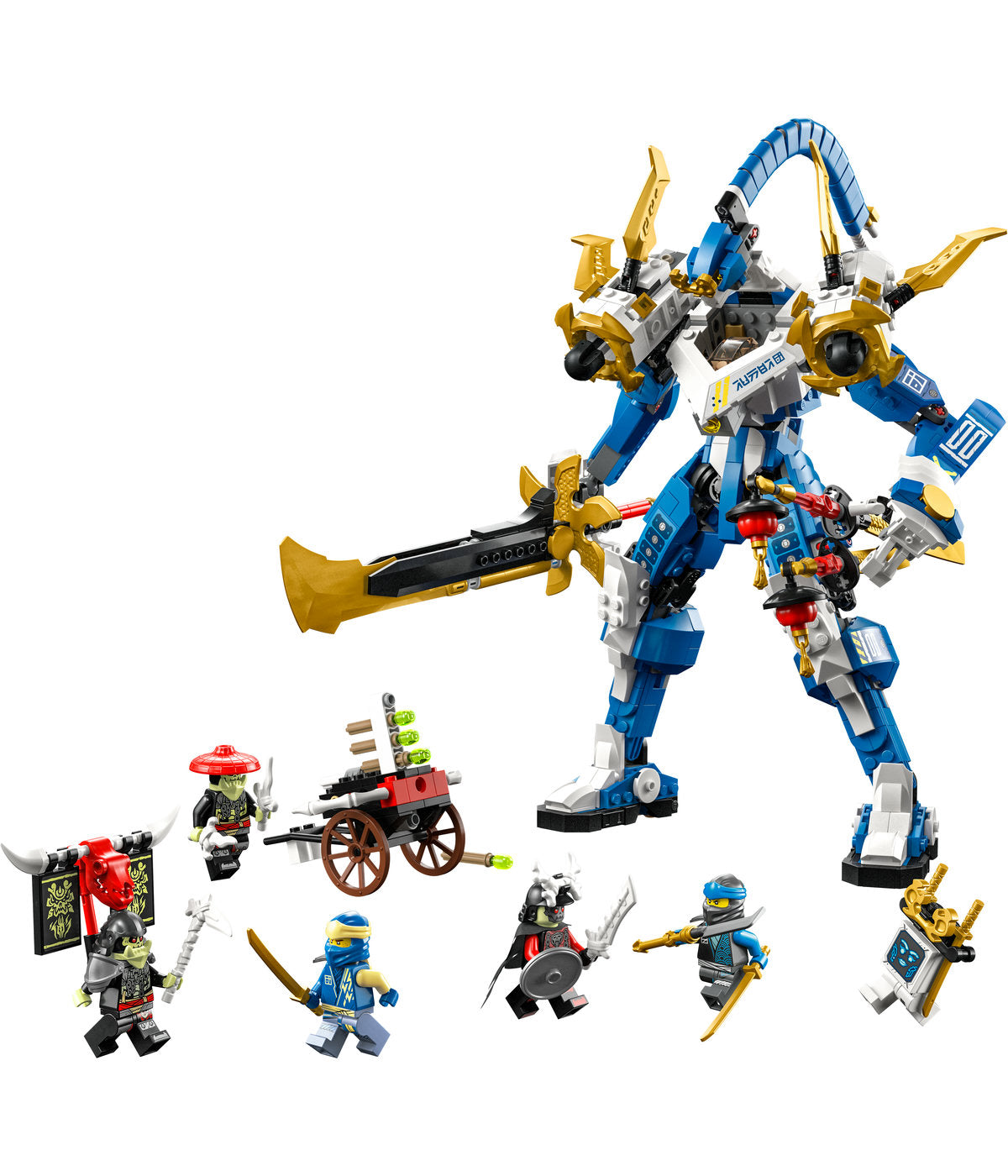 LEGO NINJAGO Jay's Titan Mech 71785 Building Toy Set (794 Pieces)