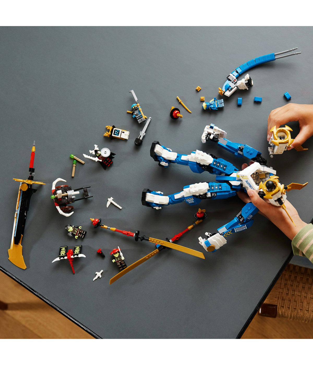 LEGO NINJAGO Jay's Titan Mech 71785 Building Toy Set (794 Pieces)