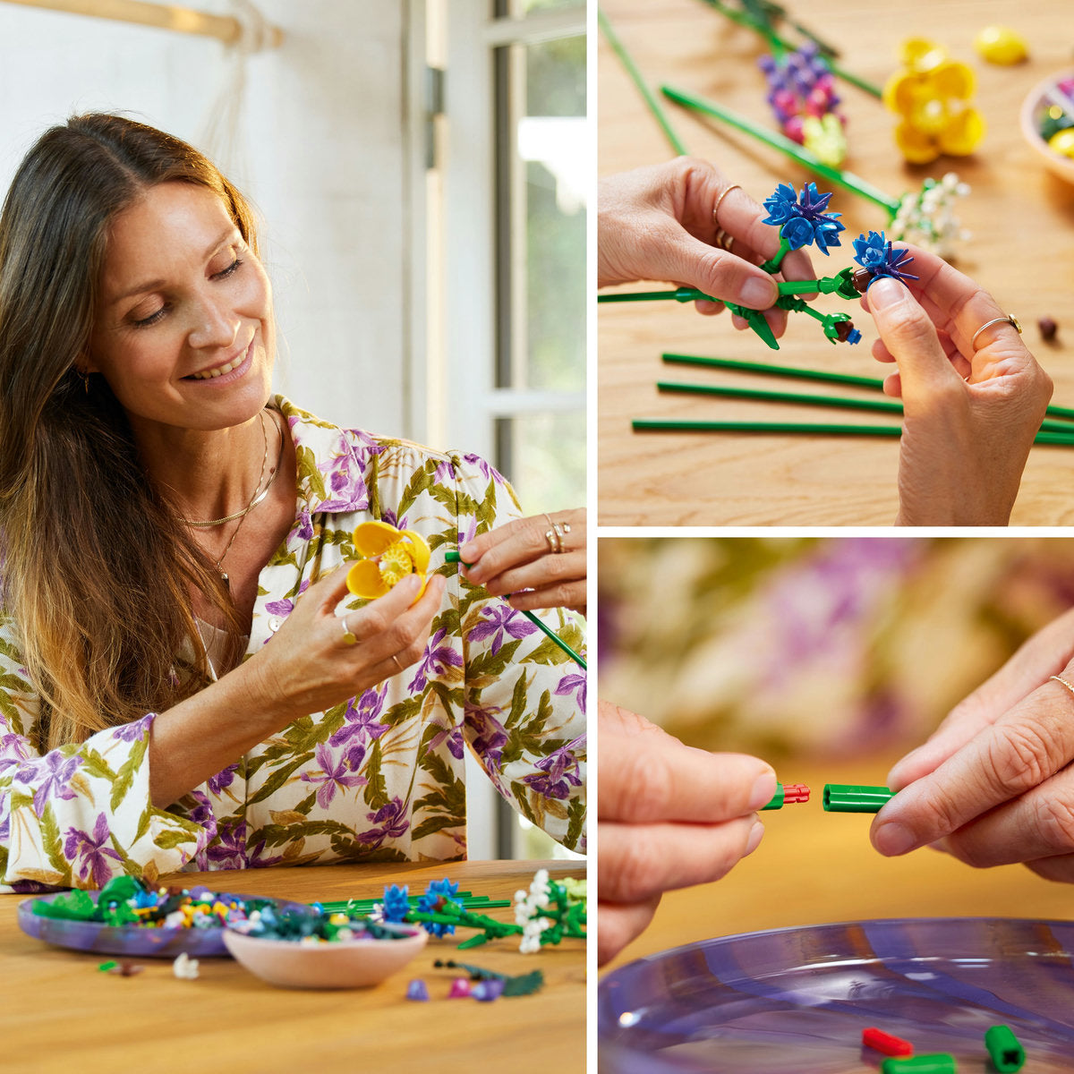 LEGO® Icons Wildflower Bouquet 10313 Building Set 939 Pieces