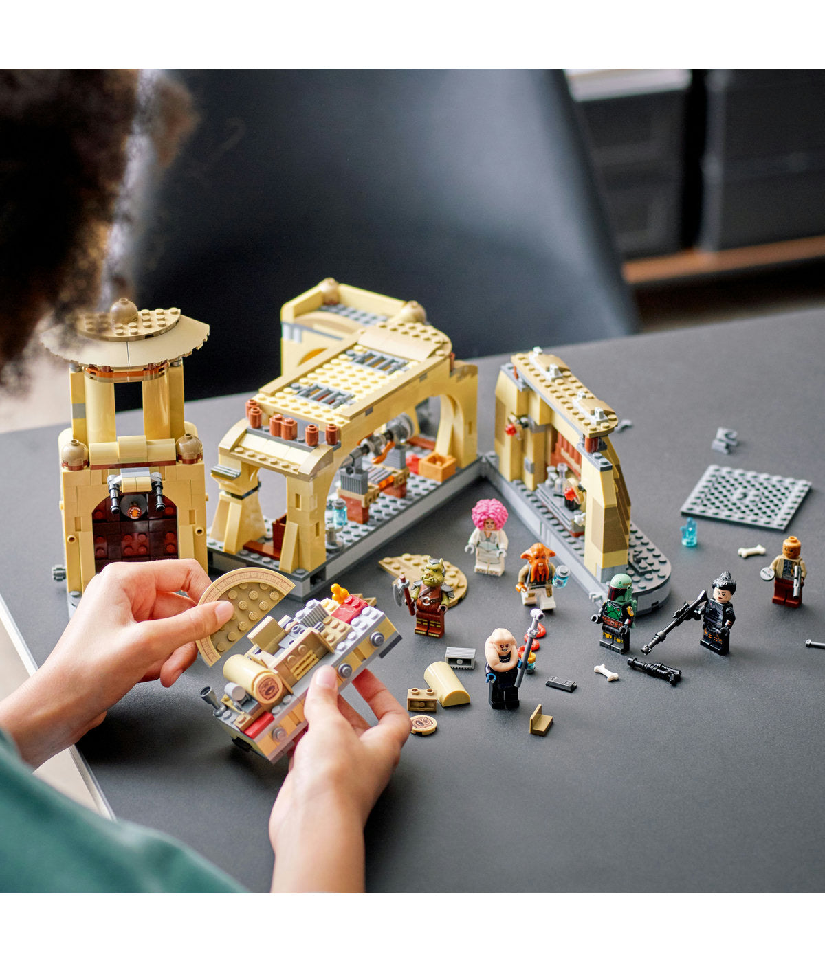 LEGO Star Wars Boba Fett's Throne Room 75326 Building Kit (732 Pieces)