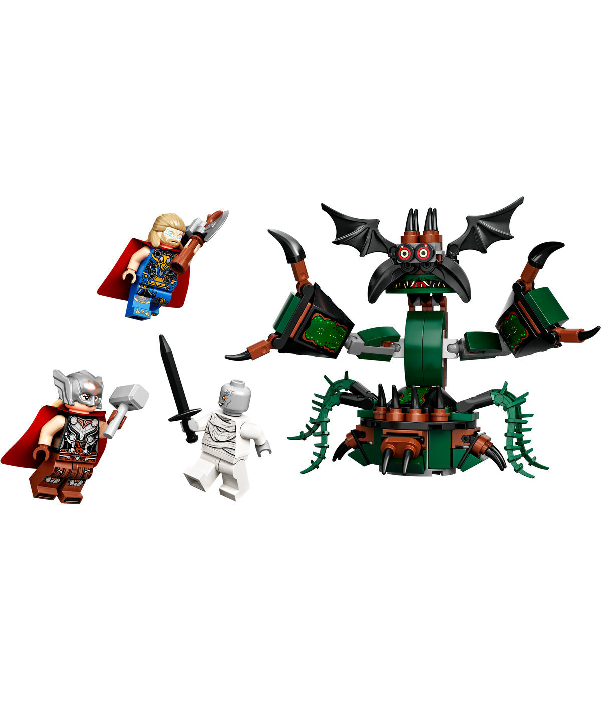 LEGO Marvel Attack on New Asgard 76207 Building Kit (159 Pieces)