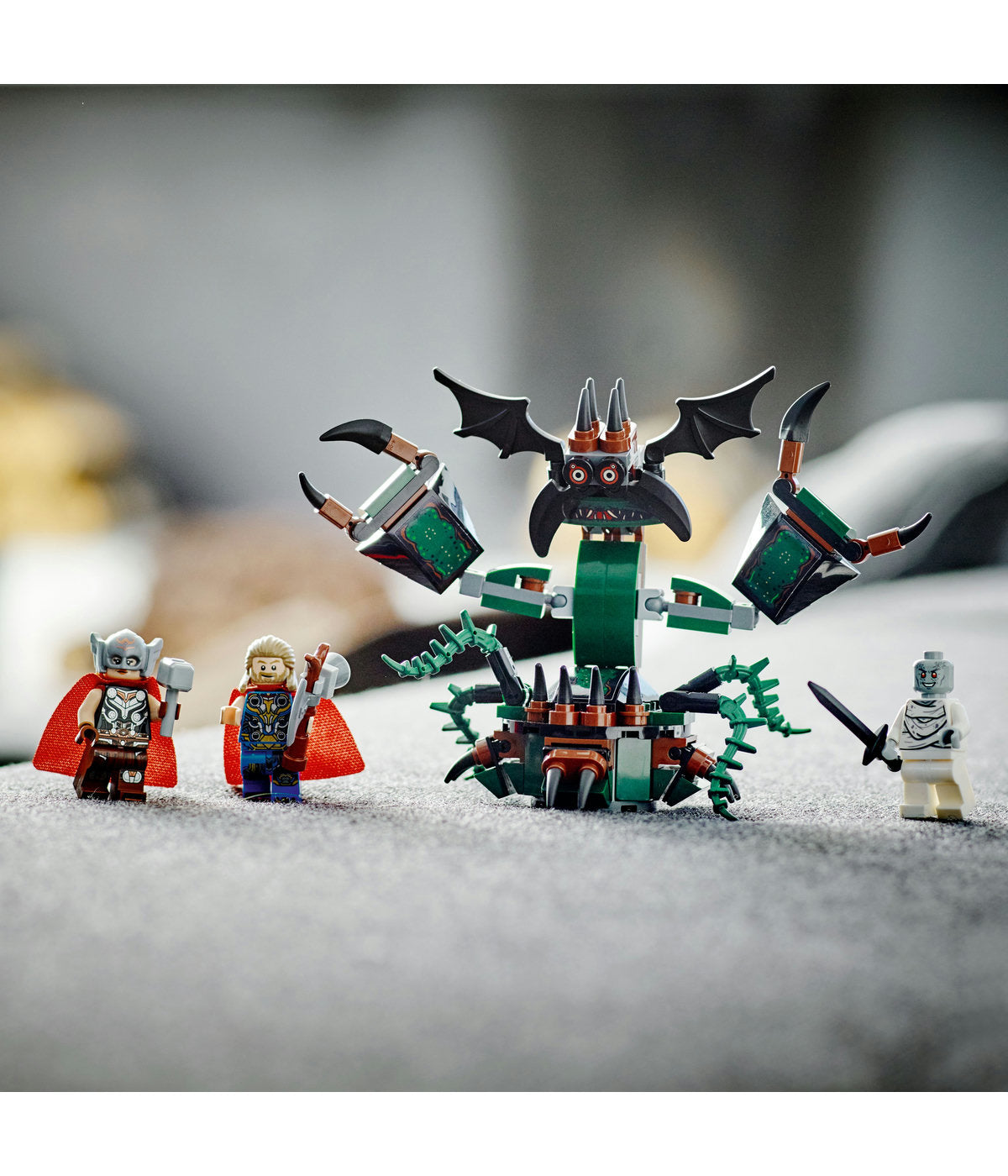 LEGO Marvel Attack on New Asgard 76207 Building Kit (159 Pieces)