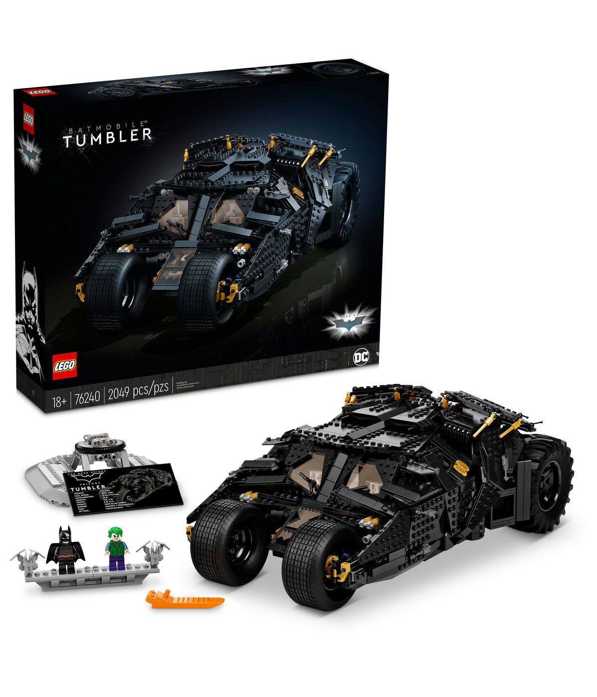 LEGO DC Batman Batmobile Tumbler 76240 Building Kit (2,049 Pieces)
