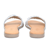 Elena - Silver Sandals