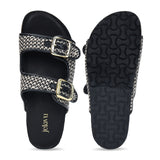 Melina - Black Sandals