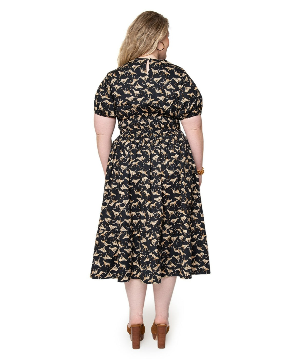 Scattered Cheetah Black