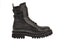 Leather Boots with Ankle Monk Straps