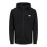 High Neck Zip Hoodie