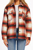 Red Beige Plaid Swatch